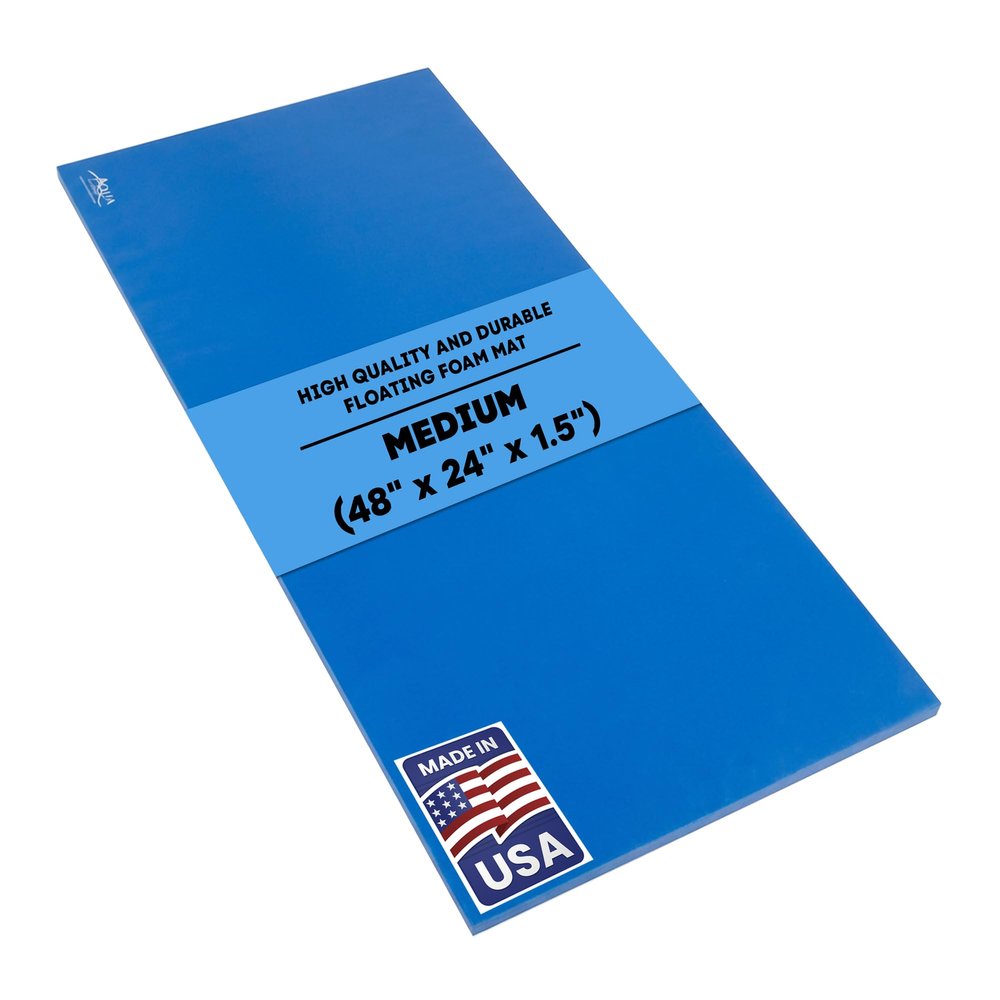 Aquamentor Swimming Pool Mat - Made in the USA - Durable Foam Floating Mat for the Pool, Great for Swim Instruction and Fun for Swimmers of All Ages