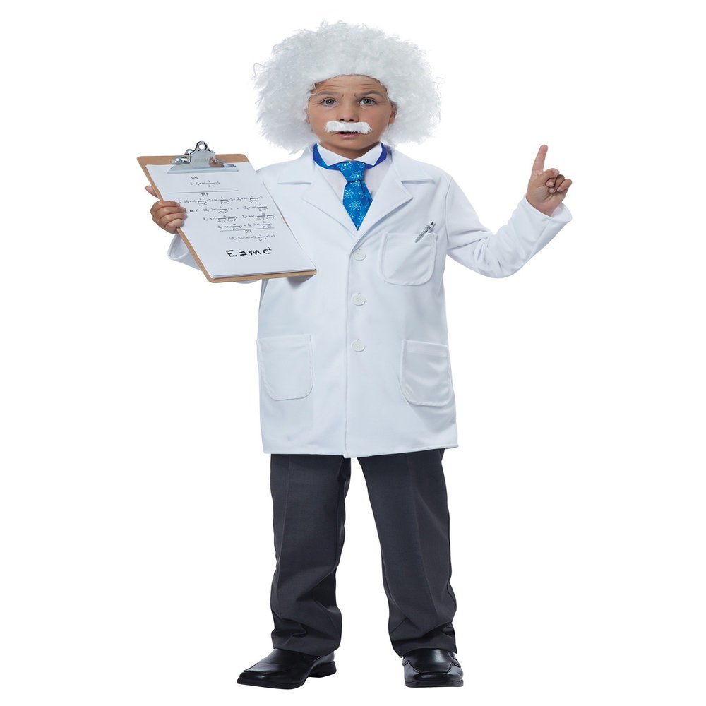 California Costumes, World Famous Physicist, Child Medium