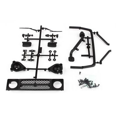 Team Associated Enduro Bushido Body Accessories, ASC42173