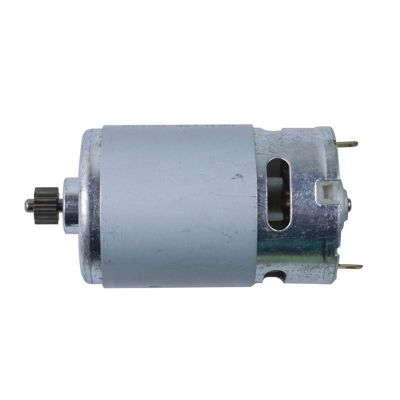 LVLOZ Electric Motor Electric Hand Drill Motor Modle Airplane Motor Hobby Motor 550 DC Motor 12V 16.8V 21V 25V Table Saw Motor DIY Toy Motor Tools (Color : 21V, Size : 12 Teeth)