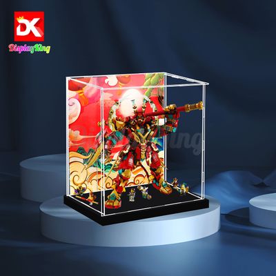 Acrylic Display case Compatible with Monkey King Ultra Mech 80045 (with Background) (Model Set is not Included)