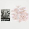 Jamron 25 Pcs Crystal Stone Engraved Rune Set with Velvet Pouch and Guidebook Future Telling Divination Game English Edition SN071173 Pink view 3