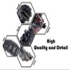 TwCare Exclusive Set of 6 Godzilla vs Kong Toys Movable Joint Action Figures, King of The Monster Dinosaur Shin Ghidorah Skull Crawler Mecha Mechagodzilla Cake Toppers Pack view 2