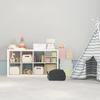 3 Pcs Whale Shaped Felt Storage Baskets for Kids - Foldable Grey Organizers for Toys, Laundry, and Home Decor view 4