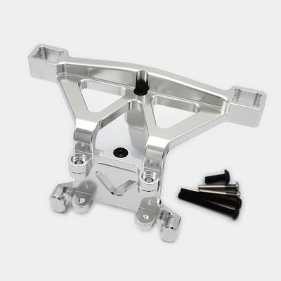 Aluminum Front Body Mounts Body Post Silver for Traxxas Revo E Revo 1 and 2 Version Summit Slayer Pro 4x4 5314