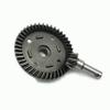 Hard Chrome Steel Spiral Cut Differential Ring Gear Pinion Gear 43T/10T for Traxxas 1/8 Sledge 9579 view 1