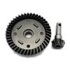 Hard Chrome Steel Spiral Cut Differential Ring Gear Pinion Gear 43T/10T for Traxxas 1/8 Sledge 9579 view 2