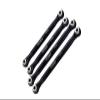 Axial 1/18 UTB18 Capra 4WD Unlimited Trail Buggy AXI01002 Upgrade Parts Aluminum 7075-T6 Front Upper & Rear Upper Links Tie Rods - Black view 1