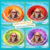 Jasonwell Inflatable Pool Toys Floats for Swimming Pool Party Lake Beach Kids Adults - 4 Pack Floaties Pool Tubes Swim Rings Fruit Water Floaty Watermelon Kiwi Orange Grape view 3
