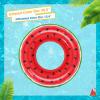 Jasonwell Inflatable Pool Toys Floats for Swimming Pool Party Lake Beach Kids Adults - 4 Pack Floaties Pool Tubes Swim Rings Fruit Water Floaty Watermelon Kiwi Orange Grape view 4