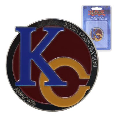 FaNaTtik Yu-Gi-Oh! Kaiba Corp Pin Badge, Metal