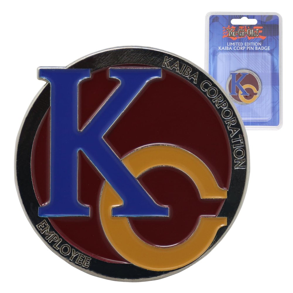 FaNaTtik Yu-Gi-Oh! Kaiba Corp Pin Badge, Metal