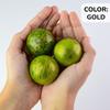 Entervending Bouncy Balls - Rubber Balls for Kids - Gold Bowling Bounce Balls - 100Pcs Large Bouncy Ball 45mm - Super Ball Vending Machine Toys - Bouncing Balls Party Favors view 3