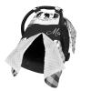 Personalized Woodland Theme Baby Car Seat Canopy for Babies with Name, Custom Bear Baby Car Seat Covers for Boys Girls, Opening Minky Nursing Breastfeeding Cover Infant Carseat Canopies for Newborn view 2