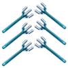 Inflatable Diamond Trident - Mine Pixel Craft - Birthday Party Favors - Gift Bags - Pool Parties - Cosplay - Halloween Costumes for Boys & Girls - 6 Pack view 1