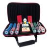 DA VINCI Unicorn All Clay Poker Chip Set with 300 Authentic Casino Weighted 9 gram Chips, Durable Soft Shell Case, 2 Decks of Plastic Playing Cards, Dealer Buttons and 2 Cut Cards view 2
