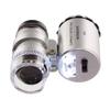 JUIYU Microscope Accessories Kit 60x Mini Pocket LED Jewellers Loupe Microscope Glass Jewellery Microscope Slides view 1