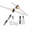 VGEBY Metal Drive Shaft Gear, Bridge Axle Differential Kit for WPL C14 C24 C34 C44 B14 B16 B24 B36 1/16 RC Car view 3