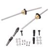 VGEBY Metal Drive Shaft Gear, Bridge Axle Differential Kit for WPL C14 C24 C34 C44 B14 B16 B24 B36 1/16 RC Car view 4