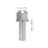 RC Hex Wheel Hub Nuts, 8mm Stainless Steel Extension Adapters for 1/10 Crawler Truck (25mm) view 2