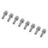 8 PCS RC Wheel Hub Extension Nut Stainless Steel High Strength Hex RC Wheel Hub Extension Adapter for SCX10 (20mm) view 1