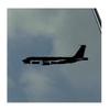 RC-135U Combat Sent Pilot Crew Side View Vinyl Sticker Decal Reconnaissance RC-135 RC135 view 1