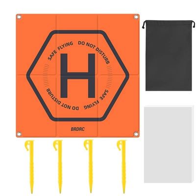 ABZEKH Drone Accessories Foldable Landing Pad/Mat for DJI AVATA/Mavic Pro/3 Air 2/2S Drone Parking Apron for DJI Mini 2/Mavic 2/Air/Spark for Phantom (Color : 50cm Foldable)
