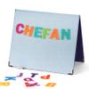 CHEFAN Foldable Felt Board for Toddlers 22 x 13, Freestanding Flannel Board for Kids, Preschool Classroom and Daycare Storytelling Display, Compatible with Felt Set, Blue view 1