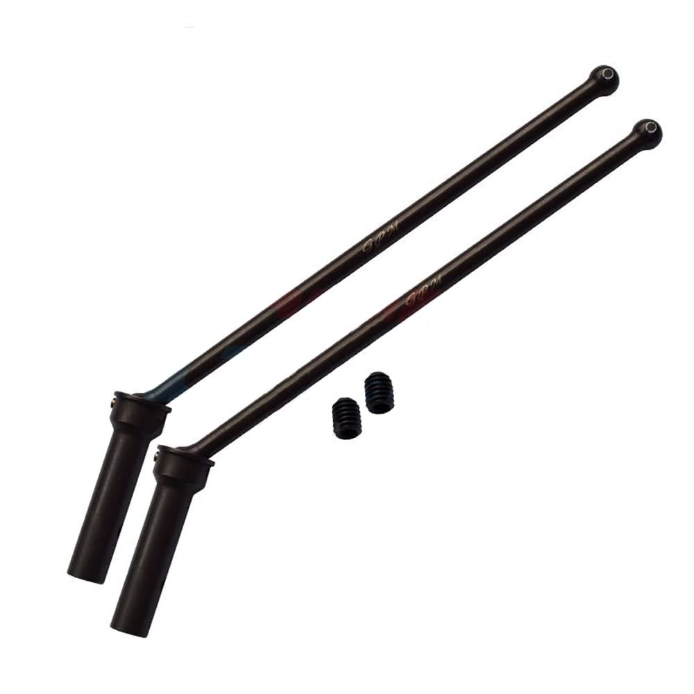 GPM for ARRMA 1/5 KRATON 8S ARA110002T1/ARA110002T2 Medium Carbon Steel Front and Rear Universal CVD Universal Joint-Pair