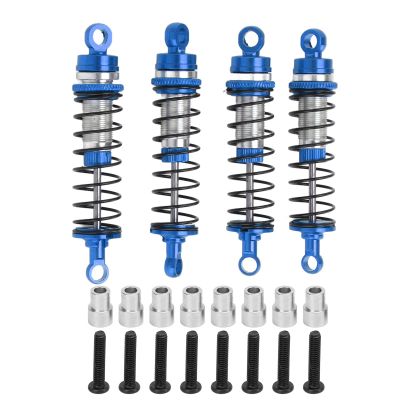 Keenso Front Rear Shock Absorbers, Aluminum Alloy, for Teton 1:18 RC Car, Performance Upgrade, Replacement Parts, Durable Construction, Racing, Off-Road, Use