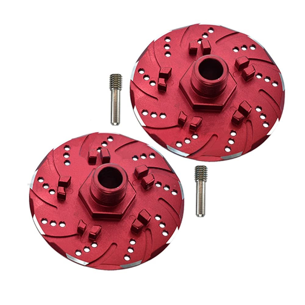 GPM for ARRMA 1/7 Infraction 6S BLX -ARA109001 Aluminum Alloy Thickened 6MM Dragon Claw Hexagon Simulation Brake disc