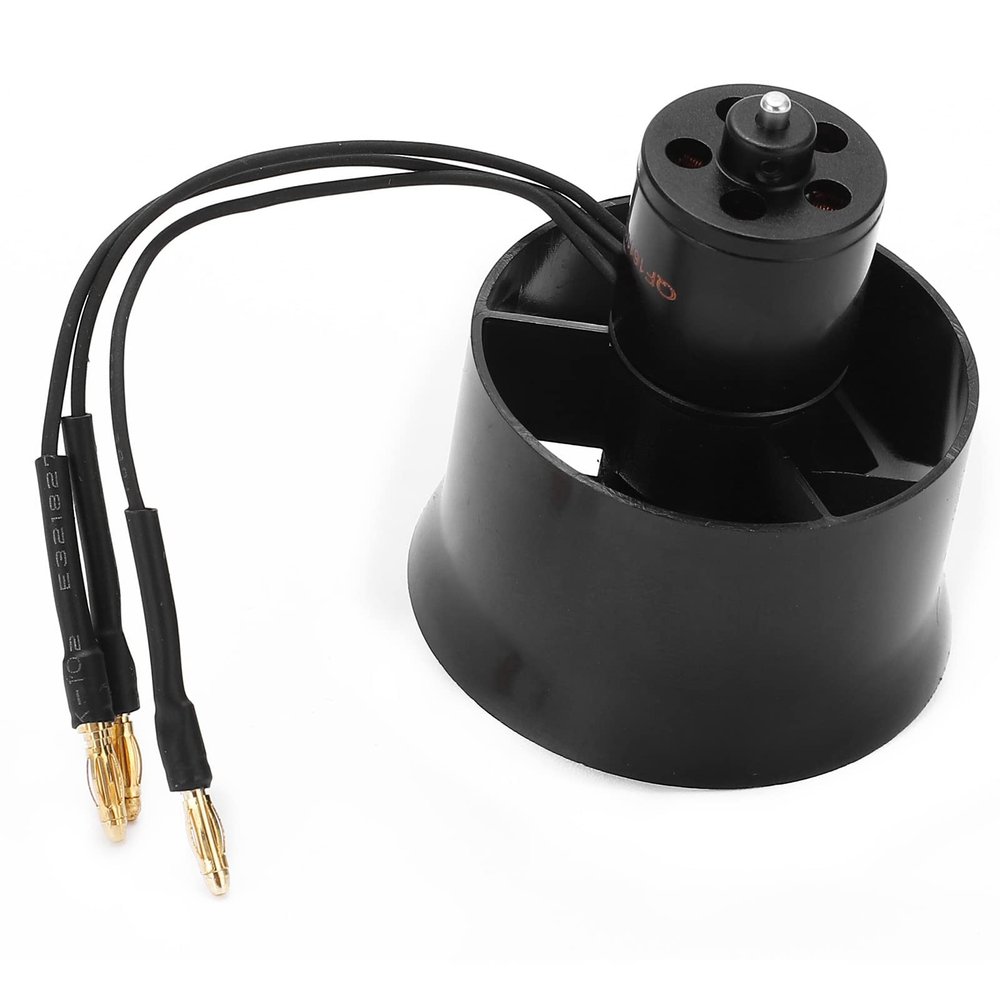 30mm EDF Ducted Fan, High Performance 6 Blades Design for RC Airplane, QF1611 Motor, Compact Size 16x25mm, Lightweight and Efficient for Hobbyists and Model Aircraft Enthusiasts