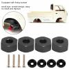 Keenso 4pcs 5mm to 12mm Combiner Wheel Hub Hex Adapter Accessory for WPL D12 1/10 RC Trucks (Black BL) view 2