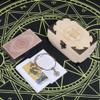 Jayiaine Tarot Cards for Beginners,Oracle Cards Deck with Guidebook Pink Waterproof Cards, Fortune Teller Game Set for Family Reunion Expert Reader for Christmas Birthday, Pink view 1