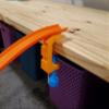 SpeedFreakCNC 1/64 Scale Track C Clamp, Orange, Compatible with Hot Wheels & Matchbox view 3