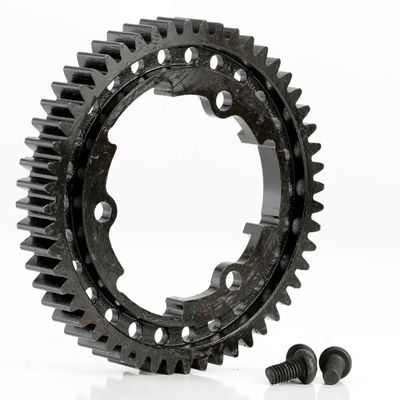 Powerhobby 54T Hardened Steel Mod 1 Spur Gear FITS: Traxxas E-Revo/Maxx/X-Maxx/XO-1 / Sledge