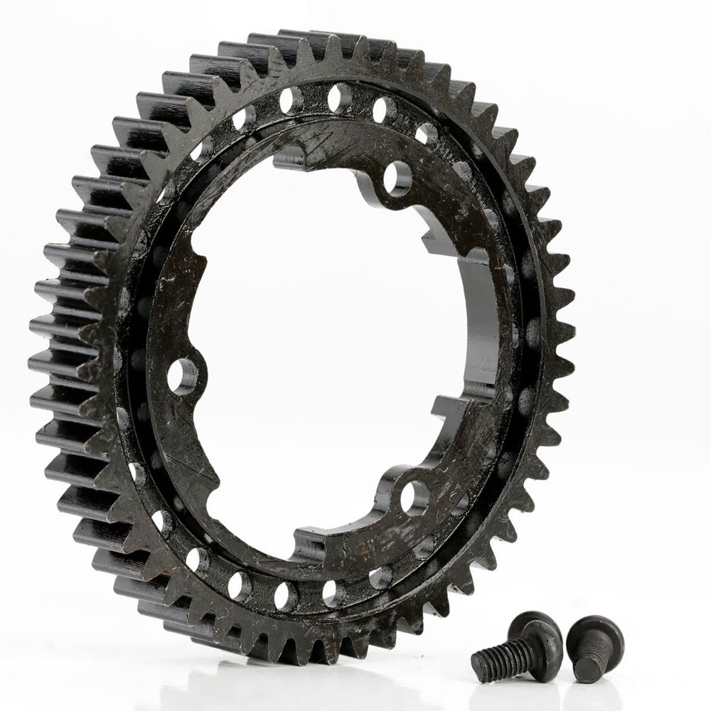 Powerhobby 54T Hardened Steel Mod 1 Spur Gear FITS: Traxxas E-Revo/Maxx/X-Maxx/XO-1 / Sledge
