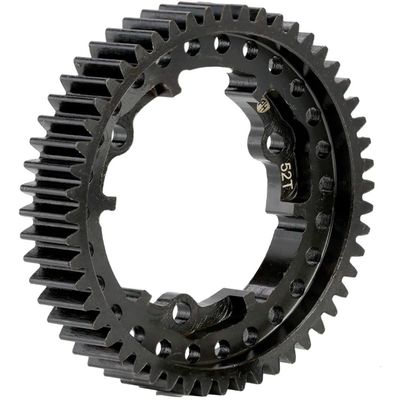 Powerhobby 52T Hardened Steel Mod 1 Spur Gear FITS: Traxxas E-revo Maxx X-Maxx XO-1 Sledge