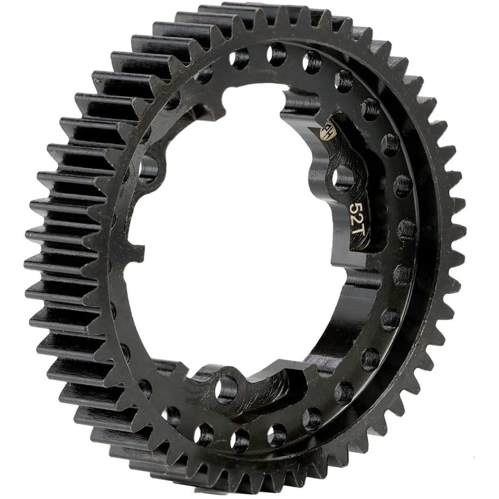 Powerhobby 52T Hardened Steel Mod 1 Spur Gear FITS: Traxxas E-revo Maxx X-Maxx XO-1 Sledge