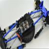 GPM Upgrades Aluminum 7075-T6 Front Upper & Rear Upper Links Parts Tree for 1/18 UTB18 Capra 4WD Unlimited Trail Buggy (AXI01002) Rc Cars (Black) view 2
