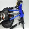 GPM Upgrades Aluminum 7075-T6 Front Upper & Rear Upper Links Parts Tree for 1/18 UTB18 Capra 4WD Unlimited Trail Buggy (AXI01002) Rc Cars (Black) view 4