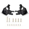 KYX Racing Aluminum Portal Axle Steering Knuckles Set Upgrades Parts Accessories for 1/18 RC Crawler Car Axial Capra UTB18 view 4
