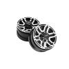KYX Racing Aluminum 1.55" Wheel Rims Upgrades Parts Accessories for 1/18 RC Crawler Car Axial Capra UTB18 view 1