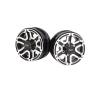 KYX Racing Aluminum 1.55" Wheel Rims Upgrades Parts Accessories for 1/18 RC Crawler Car Axial Capra UTB18 view 2