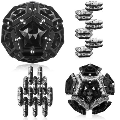 Magnetic Fidget Sphere Stress Relief Toys for Adults Kids, Anxiety Sensory Fidget Toys with Strong Neodymium Magnets, Desk ADHD Focus Tool Gift for Men Women (2.67'' Travel-Safe Toy Ball)