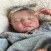Pinky Reborn Baby Dolls 19 Inch Lifelike Preemie Baby Dolls Silicone Weighted Body Realistic Girl Doll Gift for Kids Age 3+ view 4