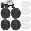 VBESTLIFE Rubber Wheel Hub Tire for WPL/MN Series RC Vehicle, Replacement RC Car Tires Fit for WPL C14/C24/C34/C44KM/B14/B16/B36/C24-1/MN90/MN91/MN45/MN99/MN40 etc. view 4