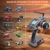 Radiolink RC6GS V3 7 Channels RC Transmitter and R7FG Gyro Receiver, 2.4GHz 600m RC Remote, Voltage Telemetry RC Controller and Receiver kit for Remote Control Car, Boats, Truck, Buggy, Crawler view 4