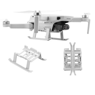 ABZEKH Drone Accessories Landing Gear for DJI Mavic Mini 1/2/SE Drone Extender Height Long Leg Foot Protector Stand Accessories (Color : Foldable)