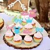 24 PCS Boy or Girl Cupcake Toppers Pink Blue Glitter Crown Onesie Dress Baby Shower Cupcake Picks for Gender Reveal Theme Baby Shower Kids Birthday Party Cake Decorations Supplies view 3